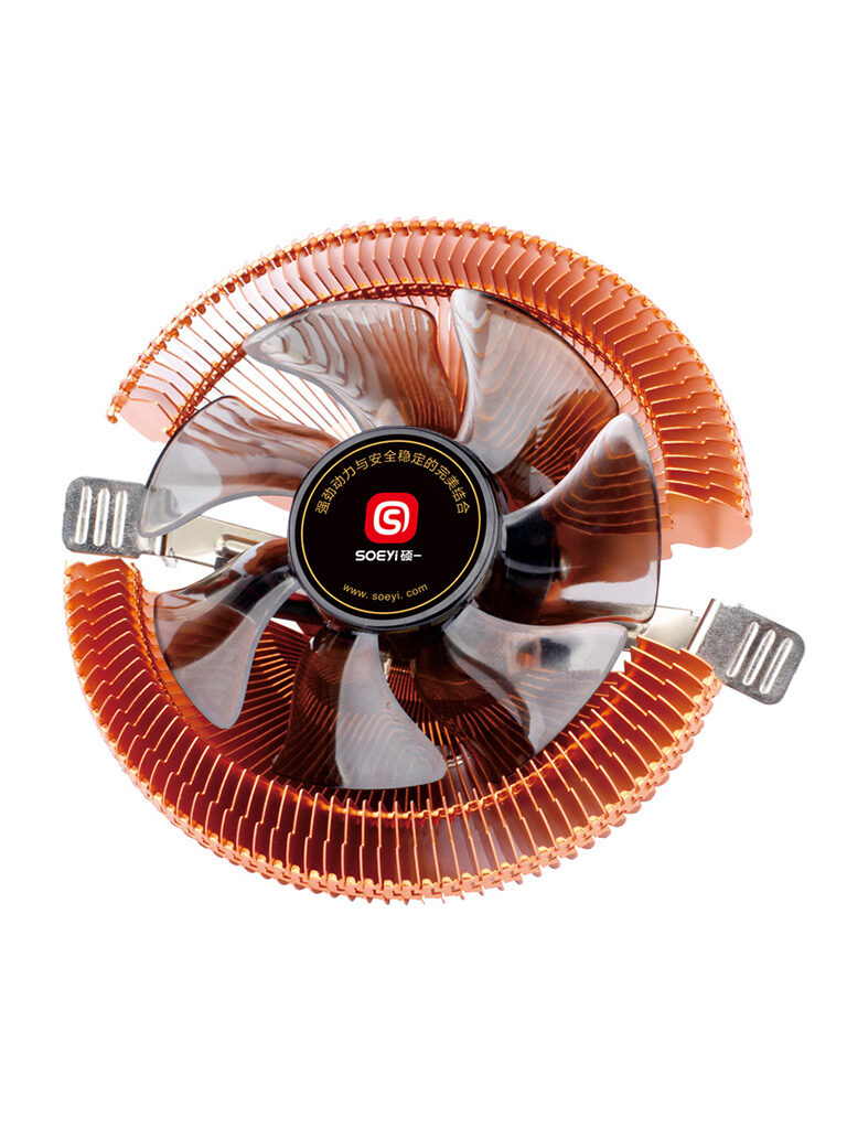 SOEYI Ψύκτρα για CPU CLA902, 1800RPM, 23.6dBA, 3-pin, 90mm fan, 65w